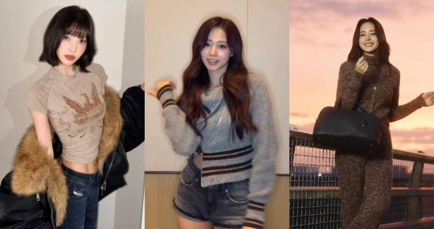 Joy腹肌太搶戲、子瑜小露腰線超迷人！5女星同款穿搭大公開、經典單品這樣穿最時髦