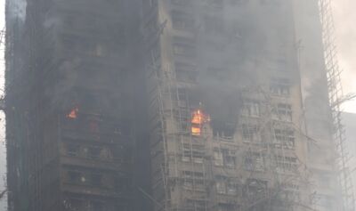 宏福苑大火！受困妻幸運逃生　老公持續手機聯繫指示如何自救