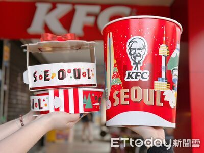 肯德基「聖誕巨大桶」限量回歸　雪花乳酪脆雞新登場