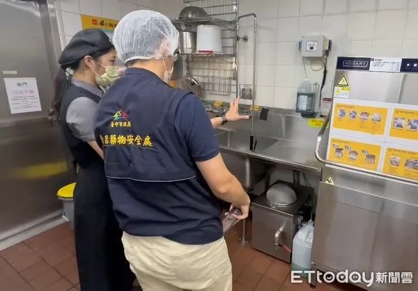 ▲麥當勞飲料杯害灼傷？食安處突擊稽查「4大項」結果出爐！。（圖／台中市食安處提供）