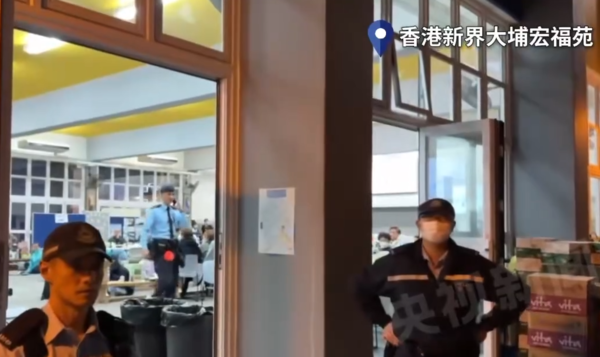 ▲緊急避難所。（圖／翻攝自央視新聞，上同）