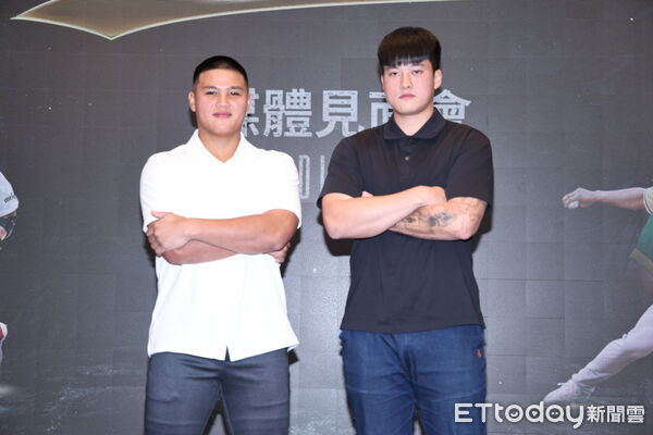 ▲▼ 旅美好手李灝宇，莊陳仲敖媒體見面會 -李灦宇，莊陳仲  。（圖／記者黃克翔攝）