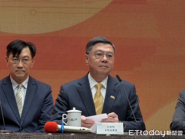 ▲▼行政院長卓榮泰出席行政院會記者會。（圖／記者陳家祥攝）