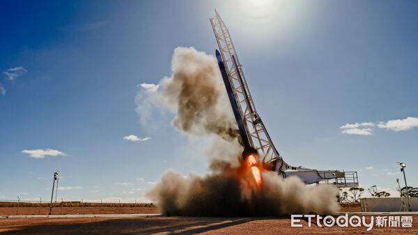 ▲台灣晉陞太空公司澳洲子公司，27日成功發射A01火箭，創下澳洲商業火箭飛行高度的新紀錄。（圖／台灣晉陞太空公司提供，下同）