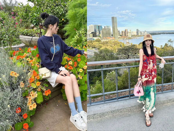 陳喬恩旅行出動愛馬仕小包　掛上經典小馬更可愛