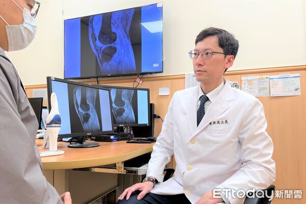 台中慈濟醫院關節中心主任周立展、肺外結核感染。（圖／院方提供）