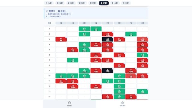 ▲▼ 宏福苑報平安Web App，協助市民尋找火災失蹤或失聯的親友。（圖／香港01）