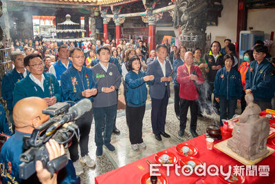 黑面三媽祖廟六興宮200週年　王得祿神像入神儀式同慶