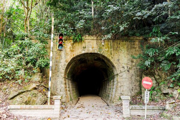 ▲▼大觀古隧道。（圖／部落客黑皮的旅遊筆記授權提供）