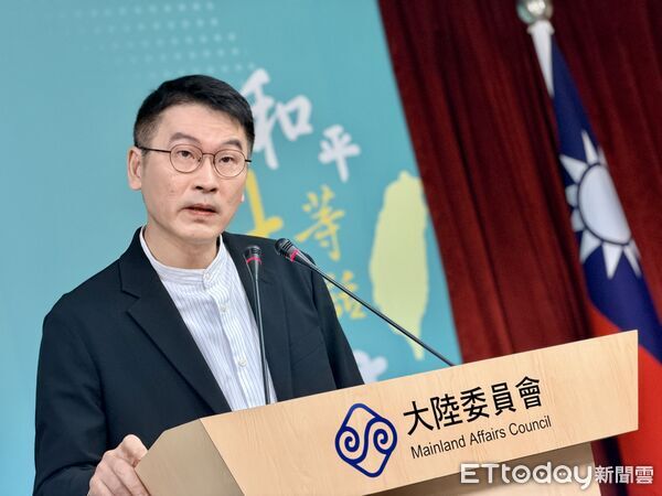 ▲▼陸委會副主委、發言人梁文傑。（圖／記者蔡紹堅攝）
