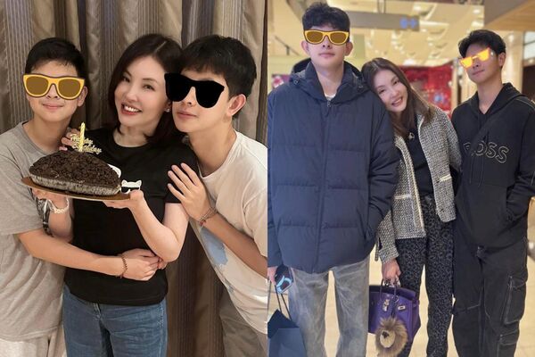 ▲▼何如芸離婚3年放話「要去談戀愛了」曝2兒子真心話。（圖／翻攝自Facebook／何如芸 Michelle Ho）