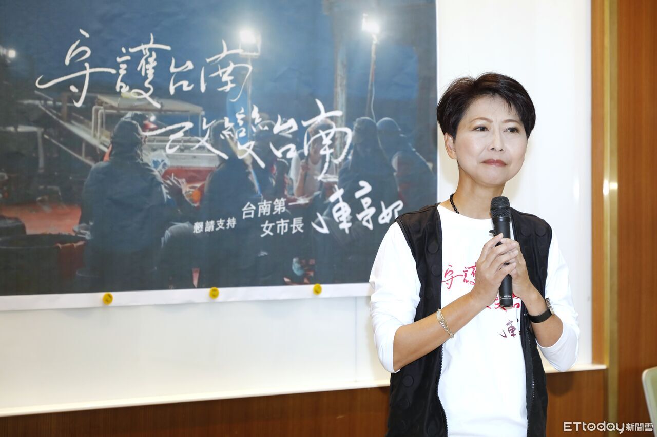 阿扁讚陳亭妃「謝龍介天敵」　盼成台南首位女市長守住賴清德本命區