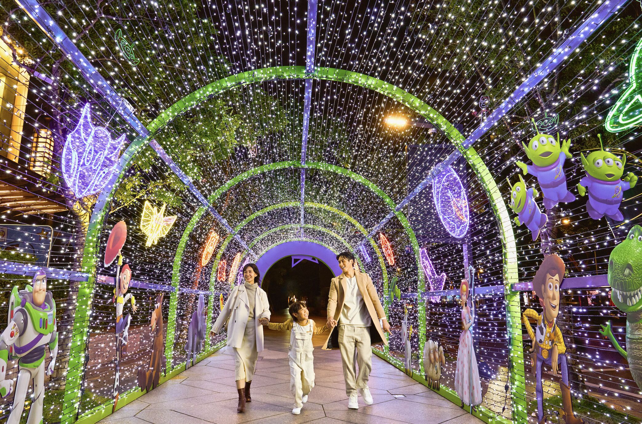 ▲台北101 2025年耶誕燈飾。（圖／業者提供）