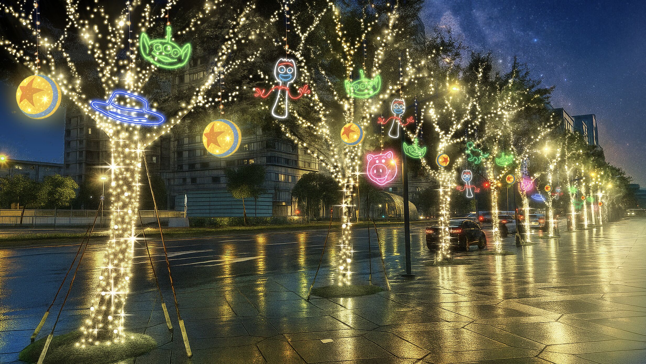 ▲台北101 2025年耶誕燈飾。（圖／業者提供）