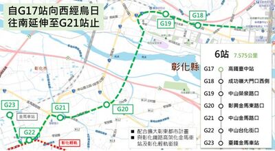 台中捷運綠線延伸最後衝刺！明年第一季送中央審議　大坑、彰化都能搭捷運直達