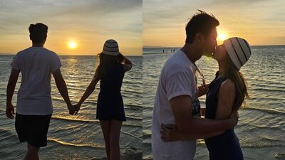 侯昌明「甜吻曾雅蘭」慶結婚24周年：我的全世界當然只會給妳