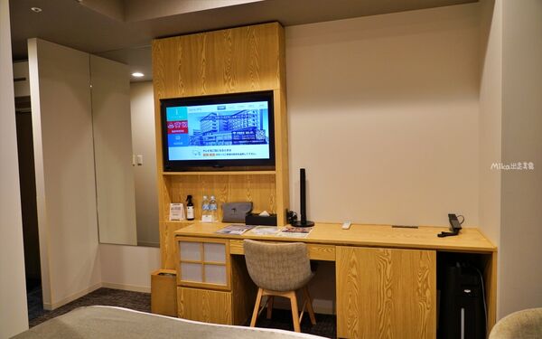 ▲▼日本岡山住宿推薦「倉敷可哥大飯店」，距離JR倉敷車站走路3分鐘，日式木質溫暖搭配丹寧風裝潢。（圖／部落客Mika提供）