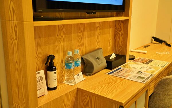 ▲▼日本岡山住宿推薦「倉敷可哥大飯店」，距離JR倉敷車站走路3分鐘，日式木質溫暖搭配丹寧風裝潢。（圖／部落客Mika提供）