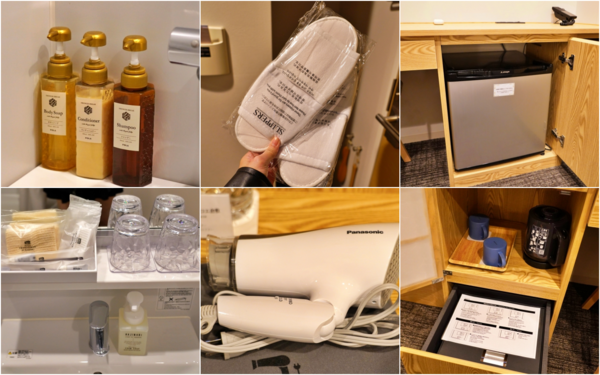 ▲▼日本岡山住宿推薦「倉敷可哥大飯店」，距離JR倉敷車站走路3分鐘，日式木質溫暖搭配丹寧風裝潢。（圖／部落客Mika提供）