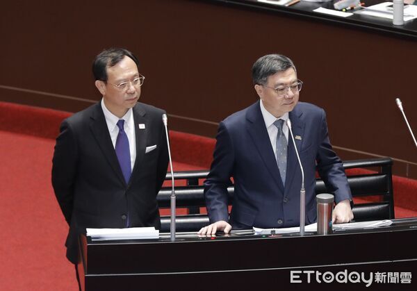 ▲▼行政院長卓榮泰、衛福部長石崇良接受質詢。（圖／記者湯興漢攝）