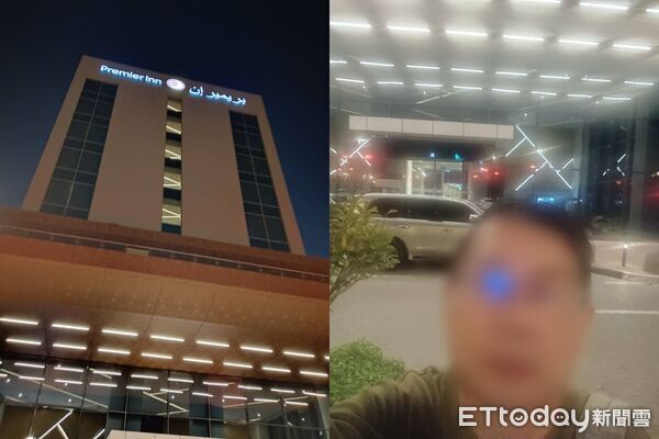 ▲陳男與妻子去中東旅遊，在阿布達比轉機時遭武裝人員帶走，台灣時間28日凌晨獲釋了。（圖／記者游瓊華翻攝）