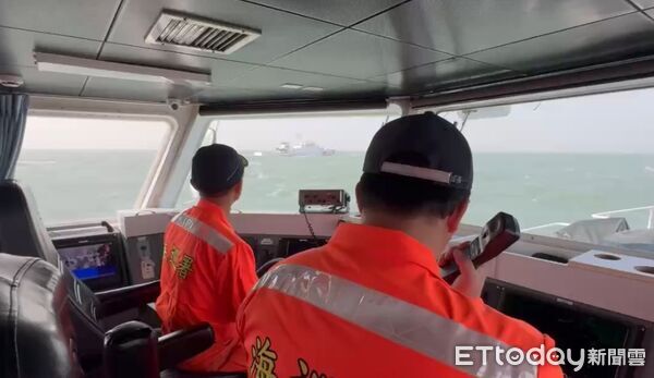 ▲▼    中國海警闖入金門水域　海巡嚴正驅離斥「常態騷擾」         。（圖／記者鄭逢時翻攝）