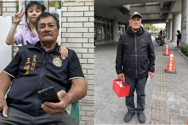 ▲▼             花蓮光復鄉大馬村村長王梓安日前緊急住院開刀，27日曬照報平安。（圖／翻攝自王湘惠、王梓安Threads）