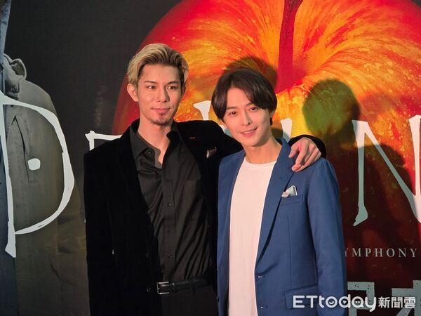 ▲▼柿澤勇人、小池徹平。（圖／記者吳睿慈攝）