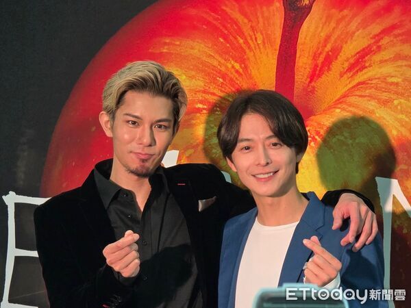 ▲▼柿澤勇人、小池徹平。（圖／記者吳睿慈攝）