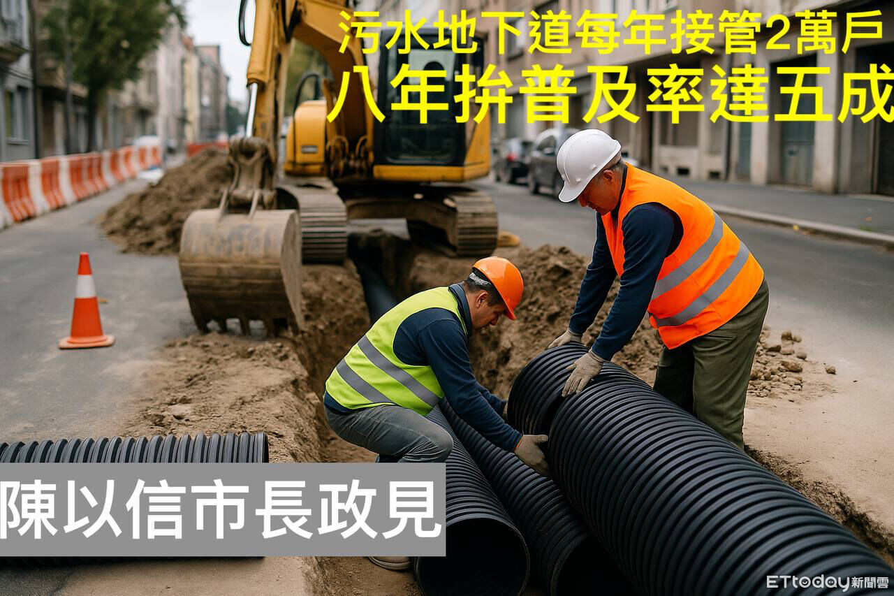 陳以信拚市政雙箭齊發 公共停車場身障車位多一格+污水下水道每年接管2萬戶
