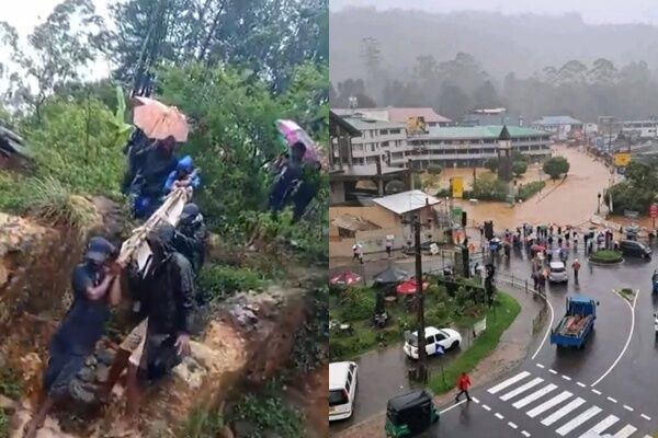 斯里蘭卡暴雨釀40死↑！土石流「吞沒茶園」21人失蹤　鐵路停駛