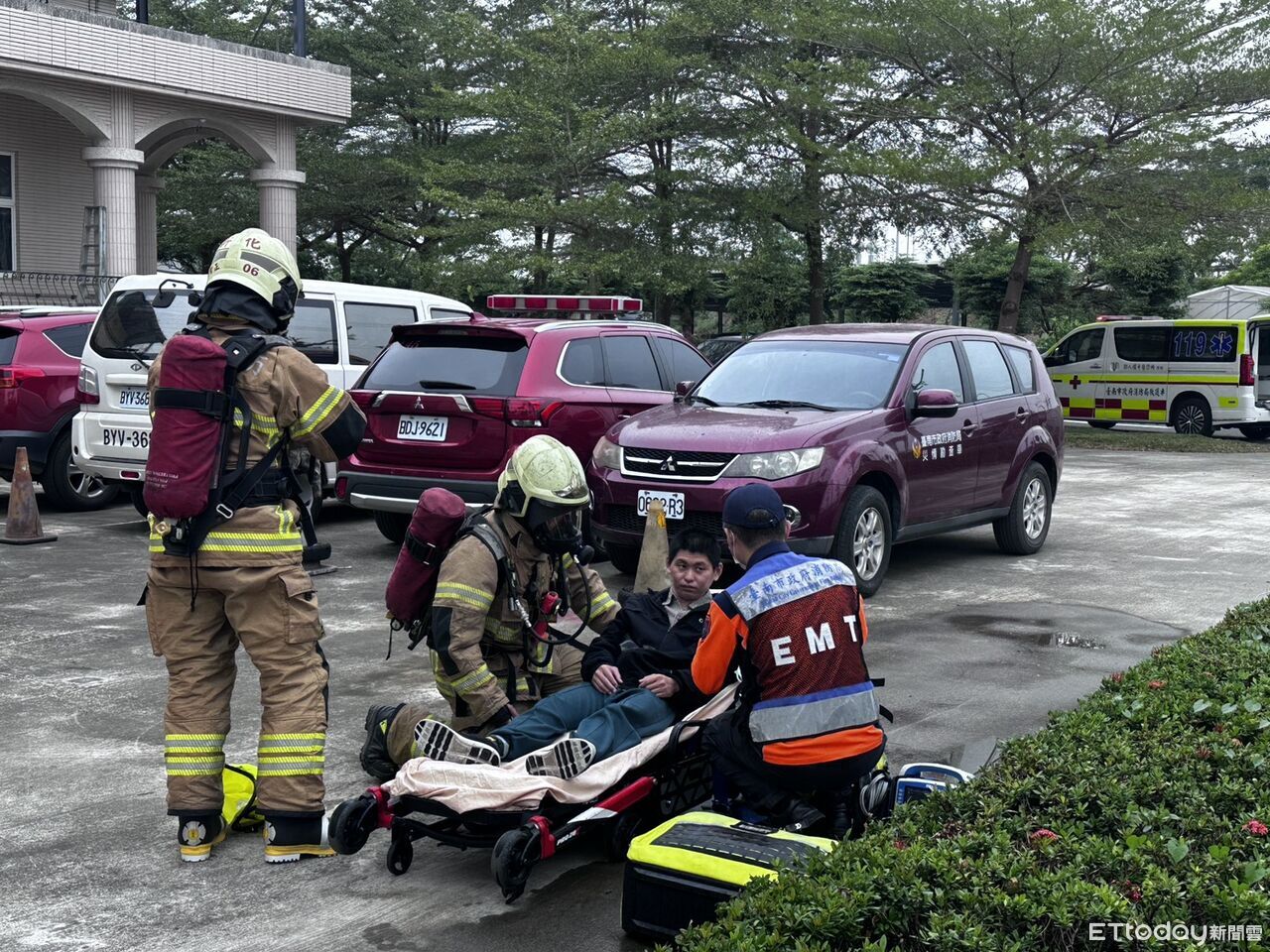 南消攜社會局助長泰教養院演練　強化身心障礙者防災安全網