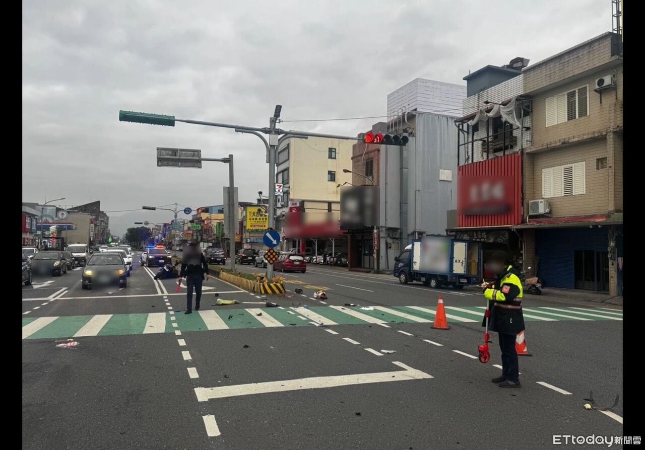 快訊/待轉起步被撞死!19歲騎士闖紅燈害命 她上班路上變亡魂