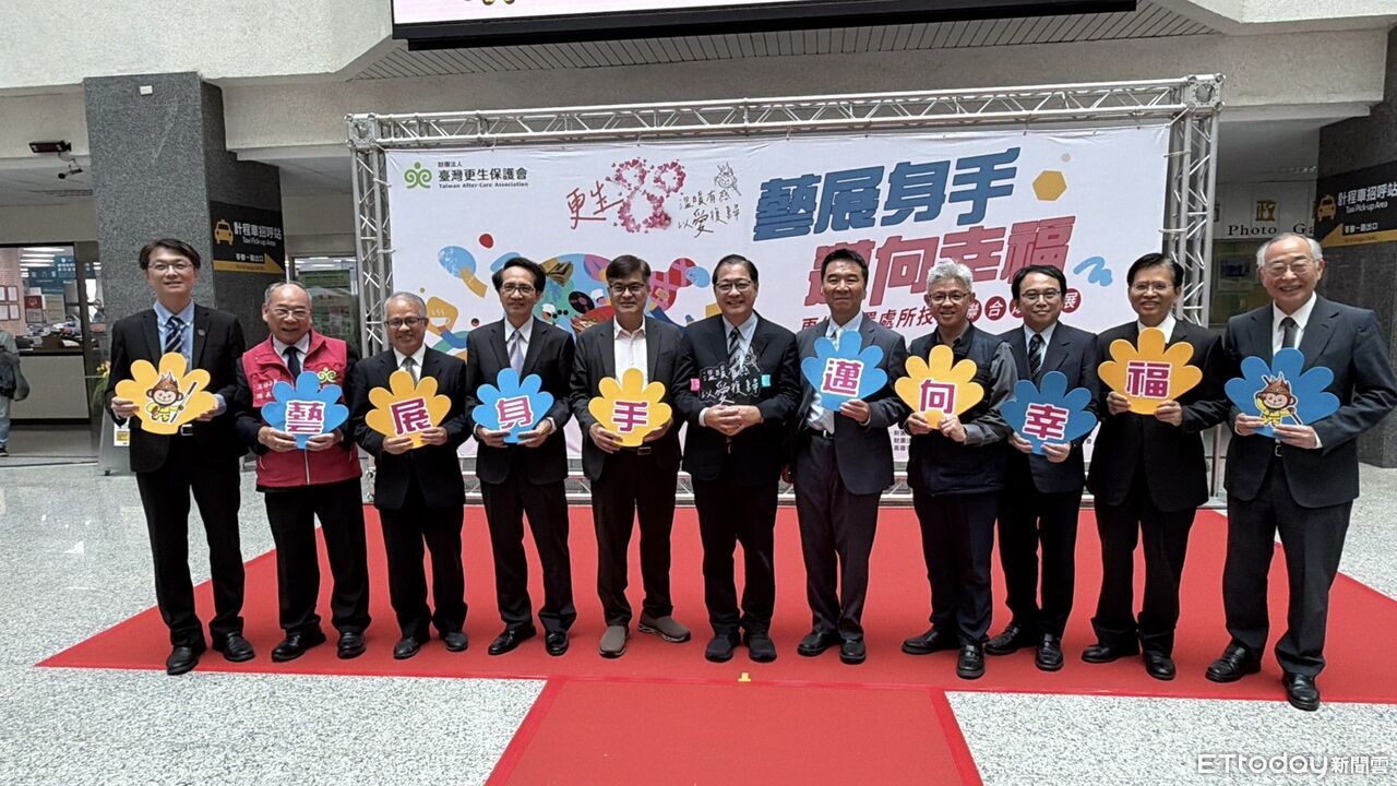 更生人技訓展「幸福市集」秀手作、美食　法務部長：展開新的人生