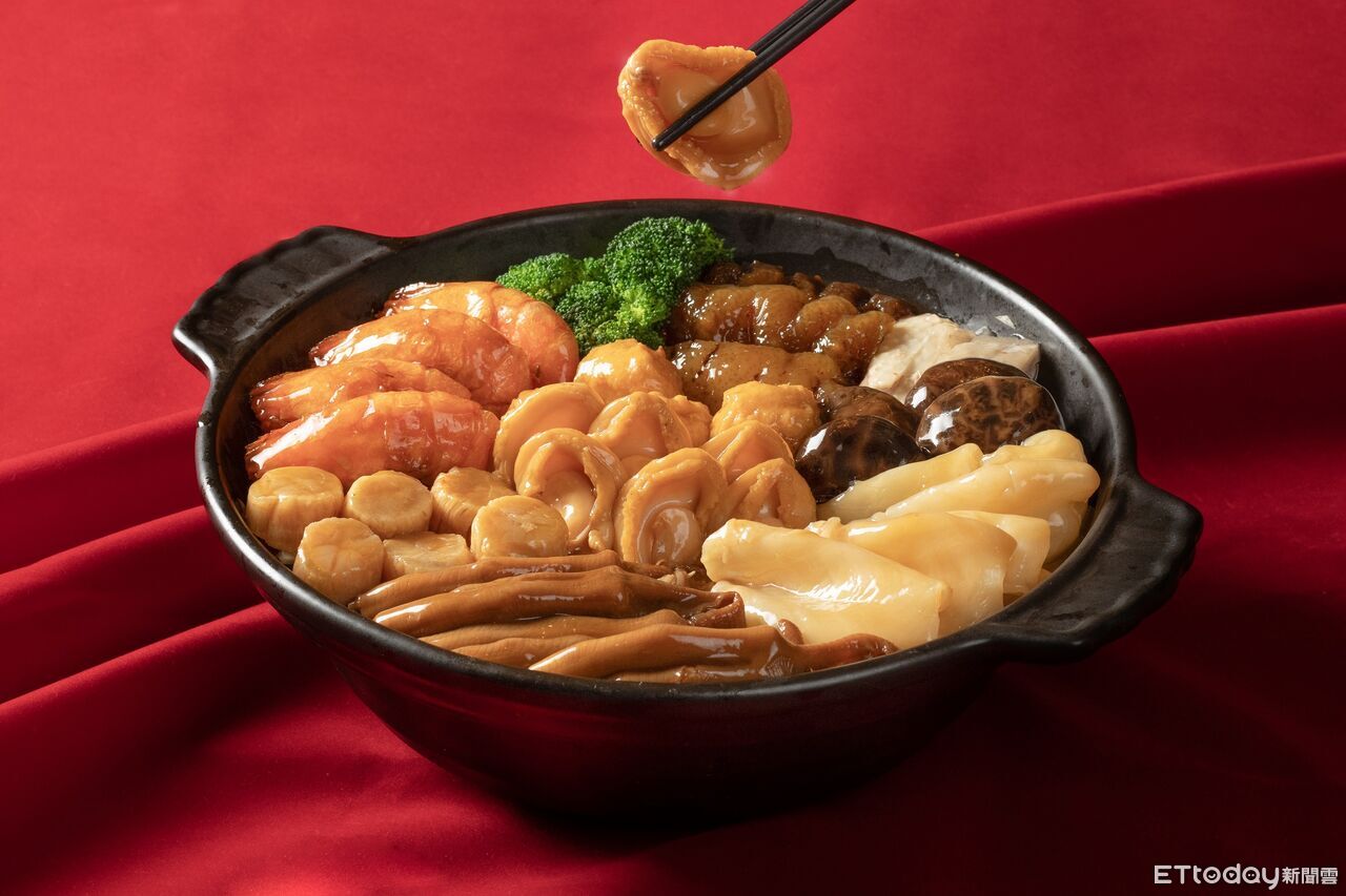 大員皇冠酒店賀歲開桌！　彩豐樓富貴年菜外帶港式盆菜最吸睛