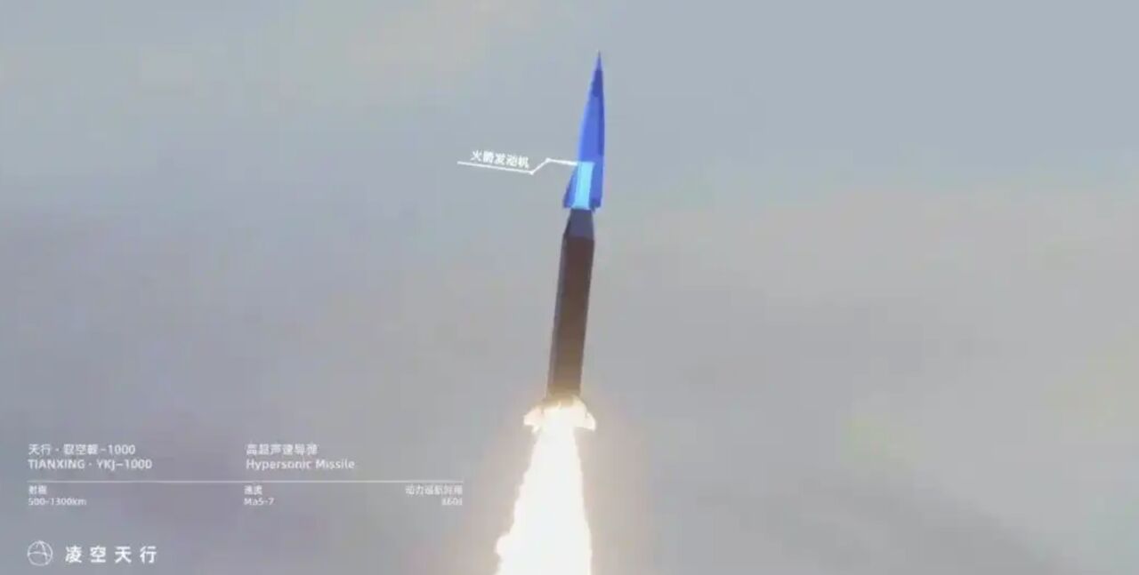 陸民企研發「高超音速導彈」完成基本型量產　射程可達1300公里