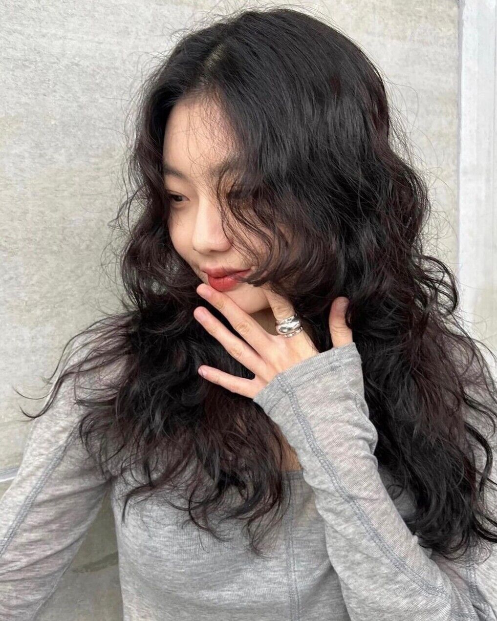 ▲自然捲   。（圖／翻攝自IG）