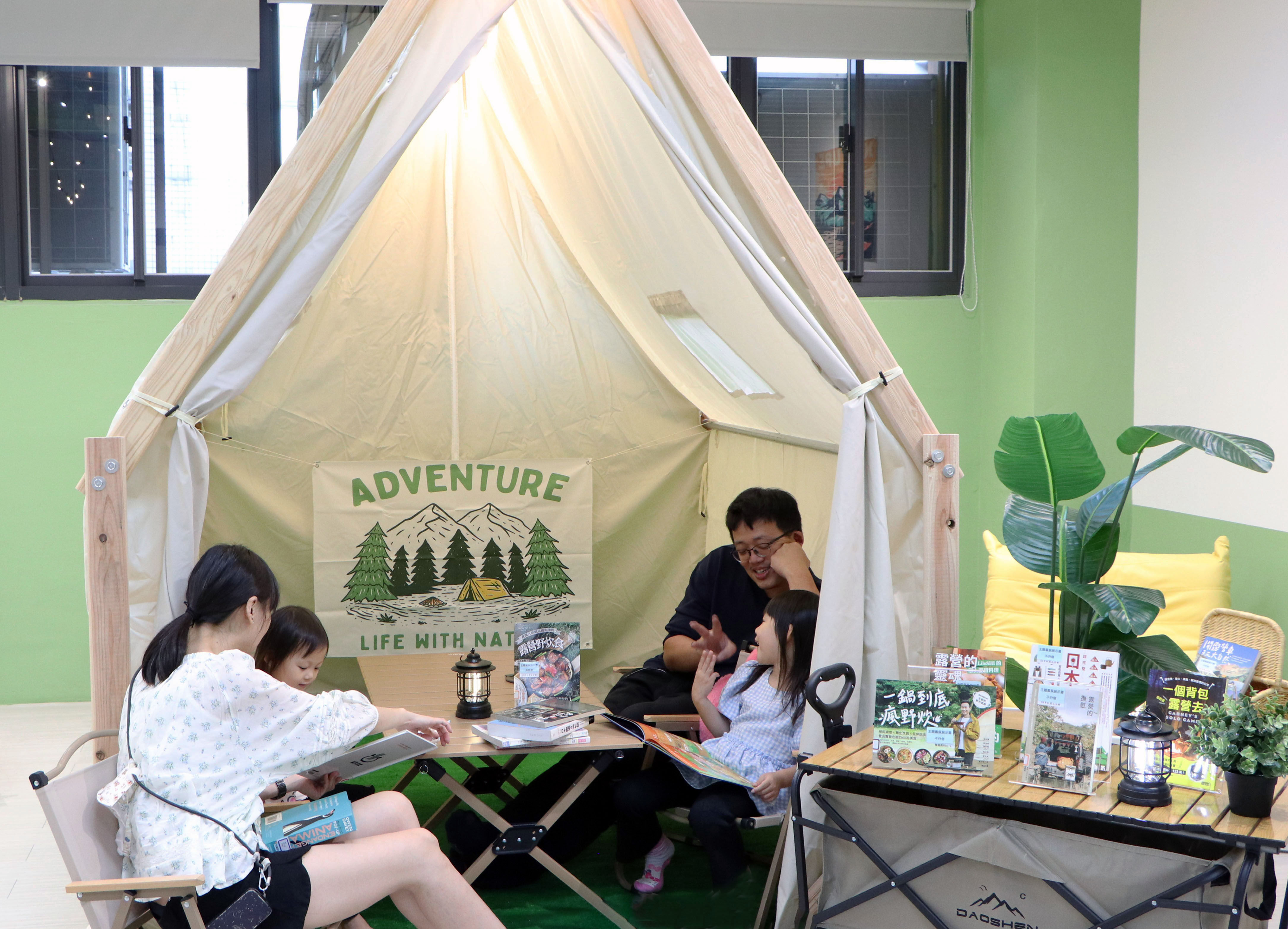 ▲新北市圖中和員山分館全新亮相。（圖／新北市立圖書館提供）