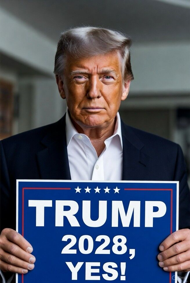 ▲▼川普暗示挑戰「第三任期」。（圖／翻攝自Truth Social）