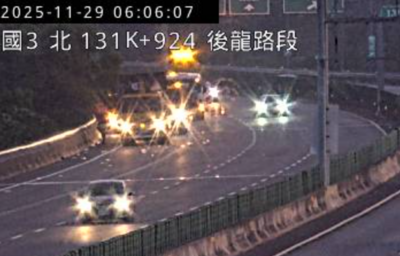 快訊/苗栗國3南下事故 砂石車、2大貨車追撞