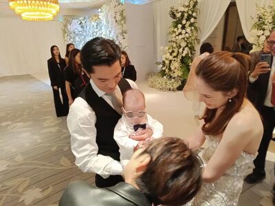 正面照曝！邱澤、許瑋甯愛兒Ian「神複製老爸美人尖」　繼承媽混血神顏萌翻