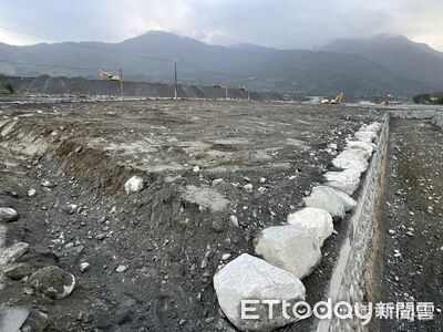 花蓮明利村長橋排水清疏完成 清出土方2.5萬立方米