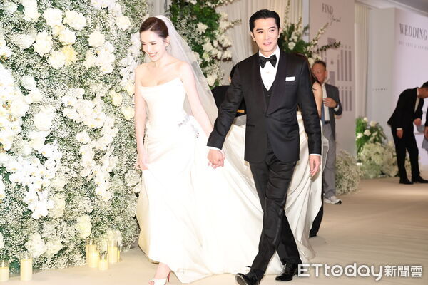 ▲▼ 邱澤，許瑋甯 婚宴     。（圖／記者黃克翔攝）
