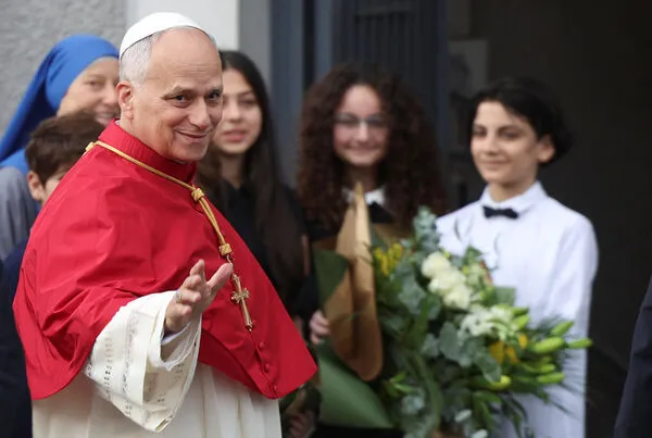 ▲▼  教宗良十四世（Pope Leo XIV） 。（圖／路透）