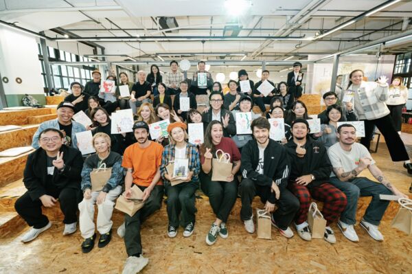 ▲▼國際青年藝術交流展登場，青年局攜手全球藝術家展現城市創意。（圖／青年局提供）