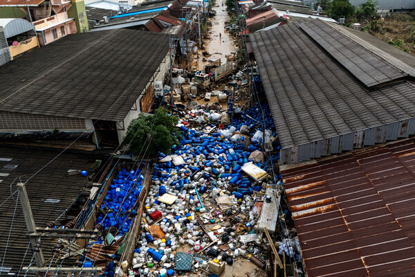 ▲▼泰國南部發生嚴重洪水。（圖／路透）