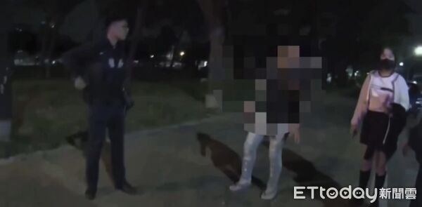 高雄市仁武區慈惠三路公園口角，2人遭刺傷胸部。（圖／記者吳奕靖翻攝）