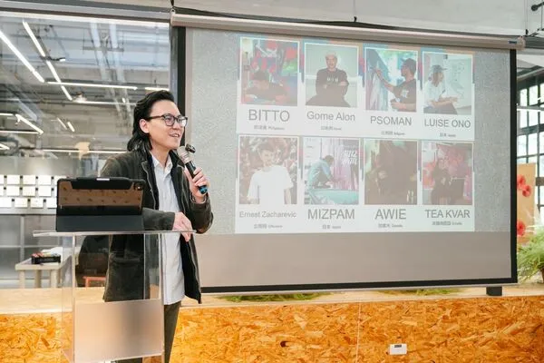 ▲▼「上牆」總策展人 、藝術家李承道。（圖／北市青年局提供）