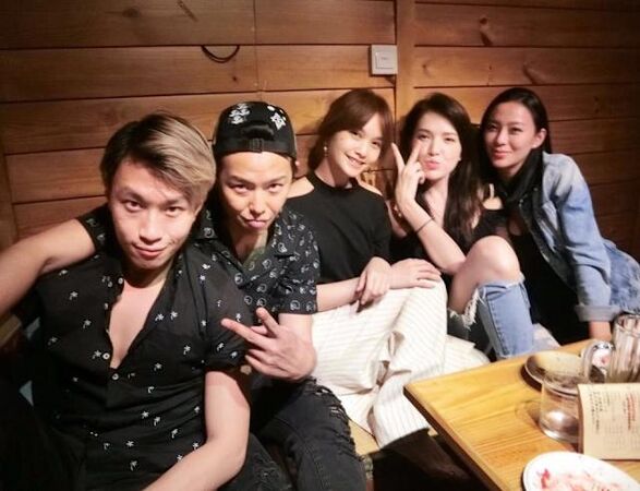 ▲楊丞琳許瑋甯昔日是華岡5人幫。（圖／翻攝自IG）