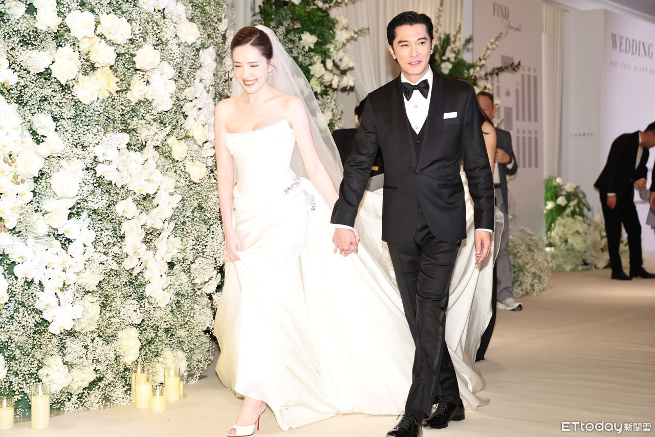 ▲▼ 邱澤，許瑋甯 婚宴     。（圖／記者黃克翔攝）